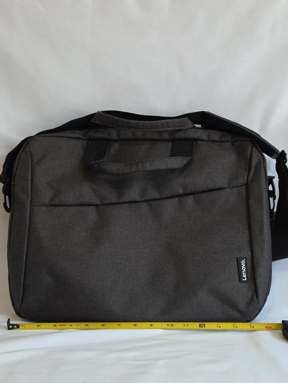 Lenovo Dark Gray Laptop Briefcase Messenger Bag